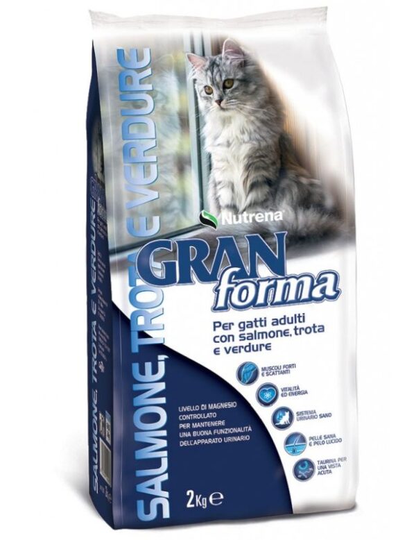 Gran Forma Adult Catfood with Salmon Trout and Vegetables