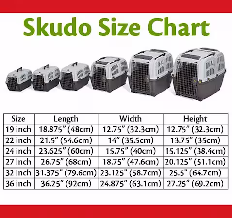 Skudo Pet Carrier (IATA approved)